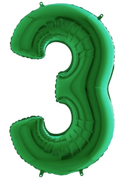 Grüne Zahl - 3